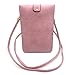 Luxury Matte PU Leather Mini Crossbody Single Shoulder Bag Cellphone Pouch Wallet Case for iPhone X 8 7 6 Plus 5S 4 Samsung Galaxy S5/S4/S3