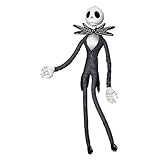 Disney Jack Skellington Plush Toy - Tim Burton's The Nightmare Before Christmas - Medium - 27''