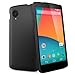 Spigen Ultra Fit Nexus 5 Case with Screen Protector Included and Premium Finish Coating for Nexus 5 2013 - Smooth Black