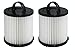 Fette Filter - 2 Pack Filters for Eureka DCF-21 (DCF21) Premium Hepa Filter Compare to Eureka Part Nos. 67821, 68931, 68931A, EF91 Fits Eureka/Sanitaire AirSpeed Bagless Vacuums