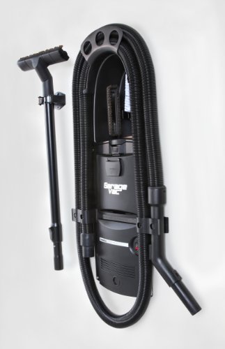 GarageVac GH120-E Black Wall Mounted Garage Vacuum with Accessory