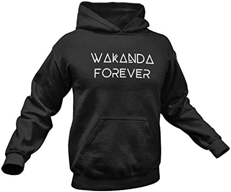 Wakanda Forever Hoodie Marvel Black Panther Men's Unisex Hooded Sweatshirt