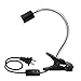 OMAYKEY Reptile Lamp Fixture Holder Clamp - Upgraded Lengthened & Adjustable Stand - for Pet Brooder Coop Chicken Lizard Turtle Snake Aquarium Habitat Heat Lamps & Light Bulbs - Black - 1 Pack
