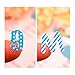 Glitter Alphabet Letter Stickers Number Stickers 6 Sheets with Multi Color Decal for Scarpbooking Crafts - 477 Pieces