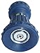 Brass Hose Nozzle Power Wash or Gentle Mist: Chromed Brass - Won't Corrode Like Aluminum - ON/OFF Either Direction - Solid Brass Inlet - Solid Metal Core, No Plastic - Rubber Washer Included & 5 Year