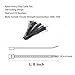 Cable Ties, Zip Ties, 100PCS 8 Inch Nylon Zip Ties, Heavy Duty Wire Ties, Over 50 LBS Tensile Strength UV Resistant, Premium Plastic Ties for Indoor, Outdoor, Christmas Use (1 Pack, Black)