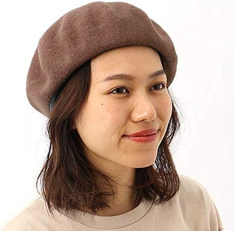 Amazon イング Ingni ウールベレー ブラウン A ベレー帽 通販