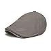 LETHMIK Vintage Flat Hat IVY Irish Hats Gatsby newsboy Cap Cabbie Hat Stretch Silver Gray