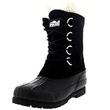 Mens Wool 100% Rubber Duck Sole Outdoor Cold Weather Winter Snow Boot