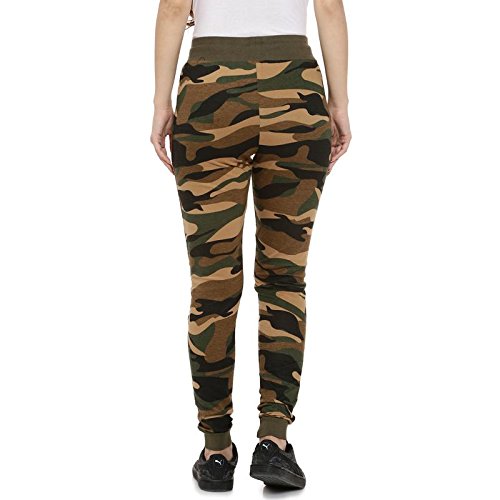 campus sutra women's camouflage trackpant