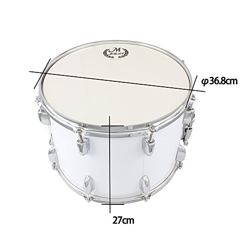 5 ammoon+Marching+Stainless+Drumhead+Professional