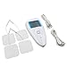 TENS Unit, 2 Channel Electronic Pulse Massager with 70 Programs and 4 Pads,EMS Unit(White)
