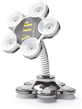 tesyyke Rotatable Multi-Angle Phone Holder 360 Rotation Double-Sided Suction Cup Stand