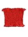 MakeMeChic Women's Sexy Strapless Bandeau Tube Crop Tops Red One-Size