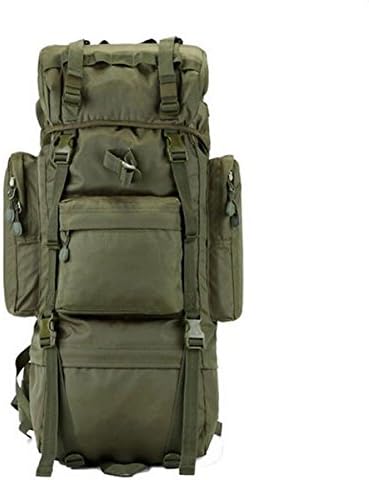 Backpack Camping Extra Large 65L Backpack with for Climbing Camping Hiking Travel and Mountaineering (Military green)