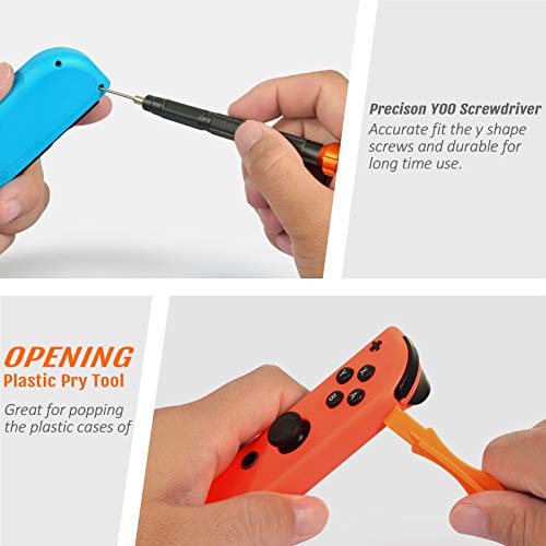 Triwing Screwdriver for Nintendo Switch, TEKPREM Y00 Triwing Screwdriver,2.0mm Y Tripoint