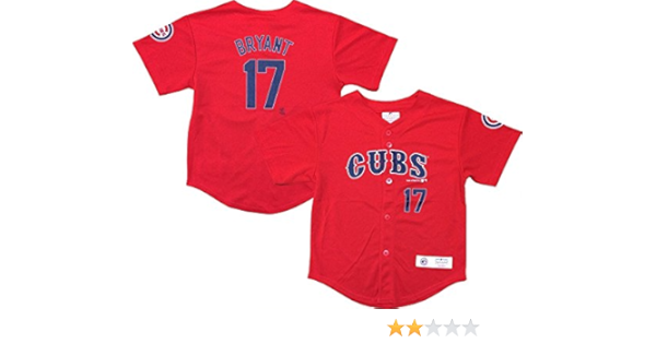 cubs red jersey