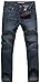 Tooboo Boys' Big Boys' Straight Fit Denim Jean