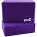 Fledo Yoga Blocks (Set of 2) 9″x6″x4″ – EVA Foam Brick, Featherweight and Comfy – Provides Stability and Balance – Ideal for Exercise, Pilates, Workout, Fitness & Gym (Purple)thumb 1