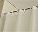 Eforgift 36 inch by 72 inch Eco-Friendly PEVA Shower Curtain Liner Waterproof Bath Curtain/Liner with Rustproof Metal Holes, Washable, White