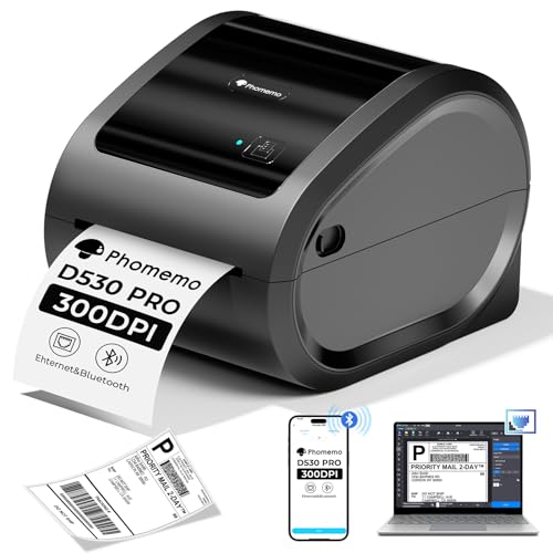 Phomemo Ethernet Thermal Label Printer
