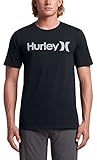 Hurley  Men's One and Only Push Through Tee Black Z T-Shirt