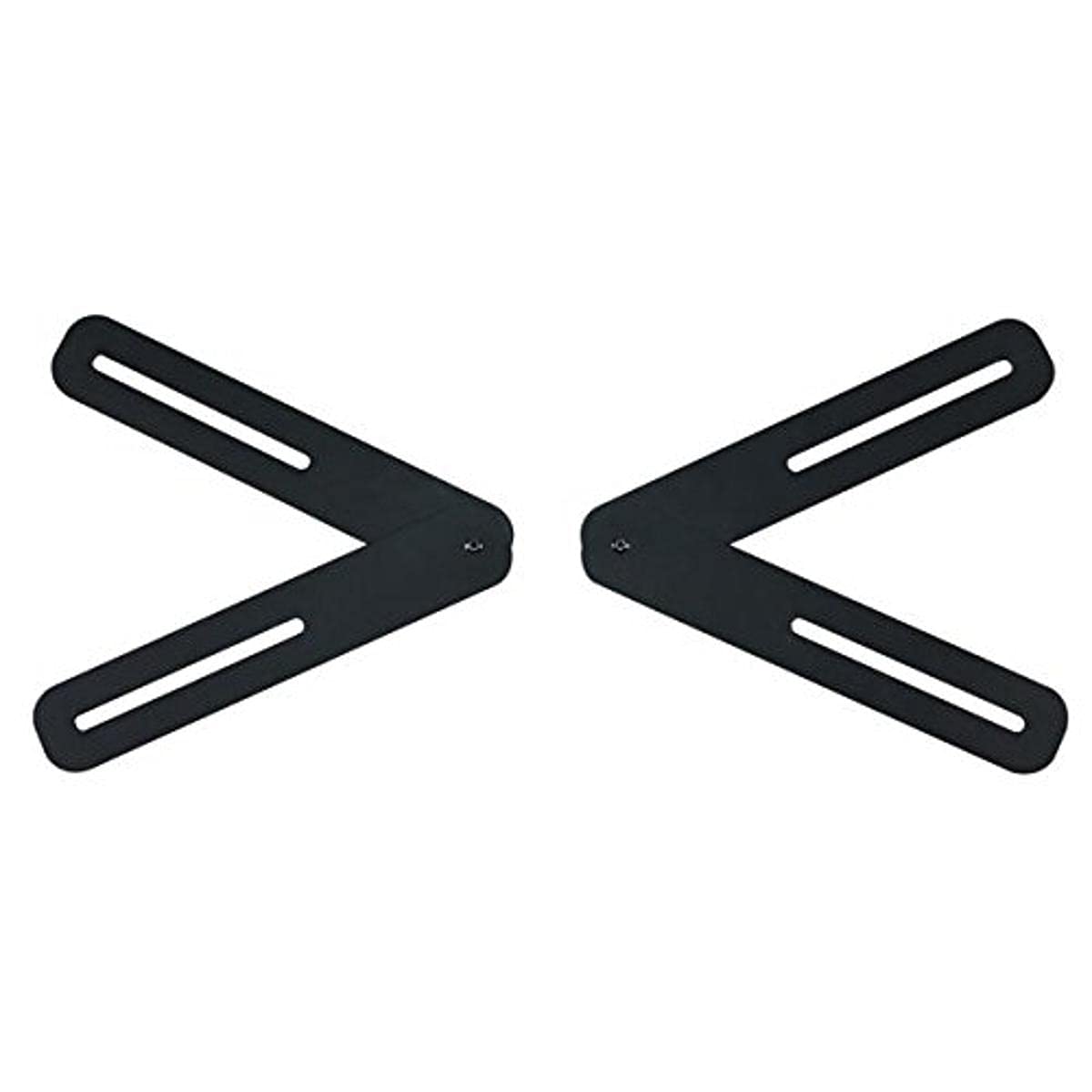 Peerless ACSBR1 Universal Sound Bar Mounting Kit, Black, 1.89 in*12.16 in*3.78 in