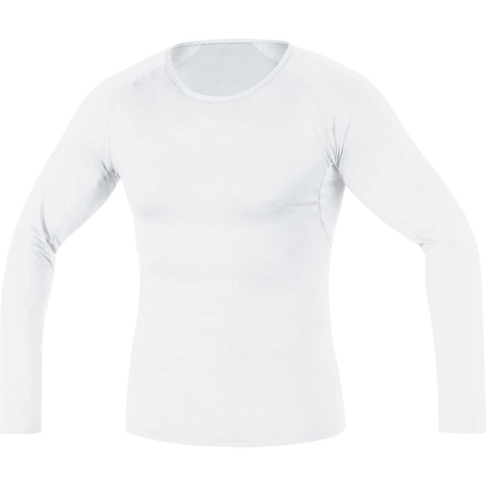 GORE WEAR Mens M Long Sleeve Shirt, White, L EU