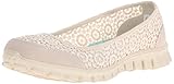 Skechers Sport Women's Ezflex 2 Flighty Flat, Natural Flighty, 10 M US