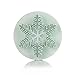 LIHAO Set of 3 Snowflake Fondant Cutters Cake Decorating Mold