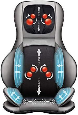 Zoushuaidedian フルボディマッサージチェアパッド 熱 エア圧縮 練り フルバックマッサージシート携帯用チェアマッサージ クリスマスプレゼント