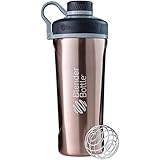 BlenderBottle C02092 Stanless Radian Insulated Stainless Steel Shaker Bottle, 26- Ounce, Copper