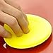 4 inch Dia Round Shaped Waxing Polish Sponge Wax Applicator Pads, Yellow (Pack of 24)