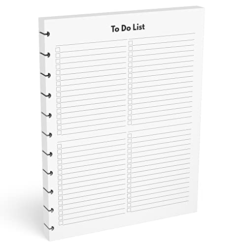 Discbound Letter Size Extra Thick to-Do List, 100