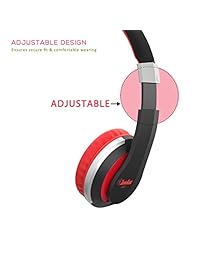 Elecder i41 - Auriculares infantiles plegables y ajustables con clavija de 0.138 in para iPad, teléfonos móviles, ordenadores, MP3 4, Kindle Airplane School