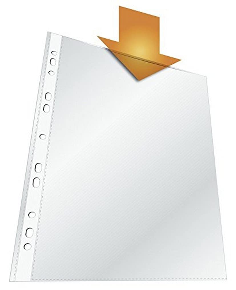 Durable 265219 Brochure Sleeves DIN A4 standard 0.035 mm, 40 Pieces, Transparent
