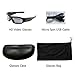 TOBENONE Sunglasses with Camera HD 720P Video Recording Glasses with 8GB SD Card Black
