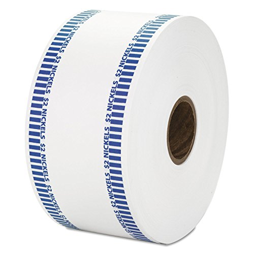 The Coin-Tainer Co. Automatic Coin Wrapper Roll, Nickel, 1000 feet (50005)