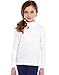 Leveret Girls Boys & Toddler Solid Turtleneck 100% Cotton Kids Shirt (Size 6 Years, White)
