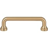 Atlas Homewares A641-WB 3-3/4 in. (96mm) Malin Collection Pull, Warm Brass