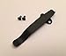 Matte Black Titanium Deep Carry Pocket Clip for Spyderco Native 5 FRN Lightweight C41PBK5 C41SBK5 C41PPN5 C41PDBL5