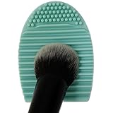 Brush Egg- Cosmetic Make-Up Brush Cleaning Tool Aqua