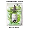 Korean Skin Care Face Mask Sheets - Natural Ampoule Masks set (pack of 6) - Snail, Collagen, Red Ginseng, White Pearl…