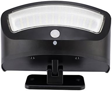 XHENRY Outdoor Solar Motion Sensor Light, Wireless Waterproof (36 LED) Security Light, 4 Modes Wall Lamps for Step Stairs, Patio, Porch, Garden, Path (Black)
