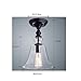 CLAXY Ecopower Vintage Hanging Big Bell Glass Shade Ceiling Light- 1 Light