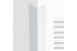 PRO FLEX Proflex Wall Corner Protector - Clear 2 inch x 48 inch - Pack of 6 - Self Adhesive Corner Guards for Walls Edge Protection – Easy to Apply – No Tools Needed