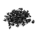 uxcell 50 Pcs Round Cable Wire Strain Relief Bush Grommet 12mm Long