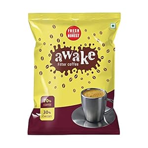 FRESH & HONEST Awake Filter Coffee Powder 70: 30 Blend, 500 g