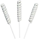 Fun Express Mini Twisty Lollipops Bulk Candy 24 Pack | Individually Wrapped, Swirl Suckers &amp; Pops, Party Favors, Goodie Bags &amp; Pinata, Nostalgic Old School Vintage Sweet Treats