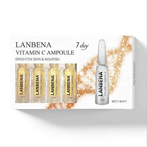 Loweryeah Ampoules essence whitening, freckle removing, firming, wrinkle removing, wrinkle removing, moisturizing and nursing 7 PCs and 1 box